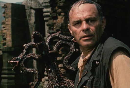 kadr z filmu „Klątwa Doliny Węży