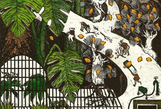 Geneva Garden, akwaforta i akwatinta