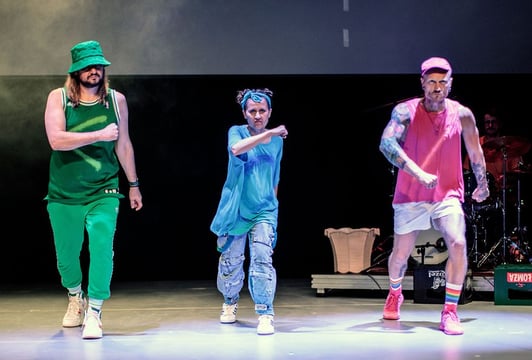 "Szpieg z Krainy Głuchych" - spektakl Edyty Kozub, Marka Śmietany i Lukasa Wojcickiego