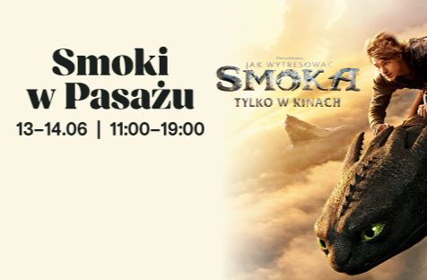 Smocza zabawa w Pasażu Grunwaldzkim