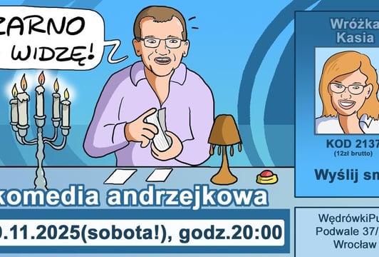 Czarno to widzę. Improwizowana komedia andrzejkowa