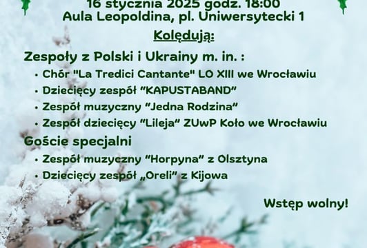 Koncert "Radosne kolędowanie"