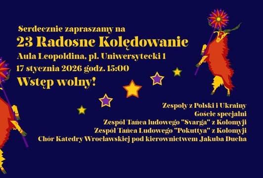 Plakat Radosne Kolędowanie 2026