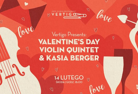 Valentine's Day - Violin Quintet & Kasia Berger