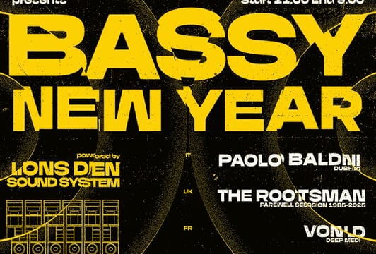 Bassy New Year - Poster