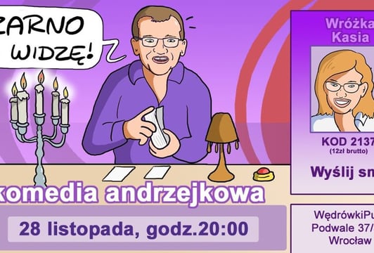 Czarno to widzę. Improwizowana komedia andrzejkowa
