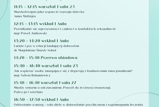 Psychologiczna konferencja naukowa - Kompas Dobrostanu 2