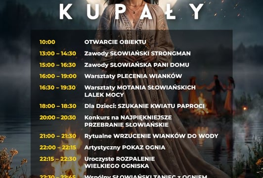 Harmonogram Noc Kupały 2026