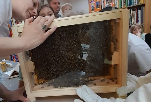 Spotkanie Pszczelarskie na EkoBazarze, dla dzieci i dorosłych