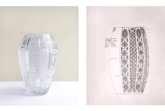 Wazon i dokumentacja produkcyjna, Huta Julia