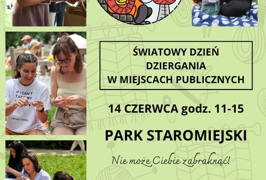 Światowy Dzień Dziergania w Miejscach Publicznych