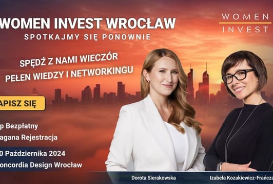 Zaproszenie na Women Invest Wrocław 2024