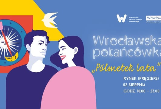 baner promocyjny Wrocławskiej potańcówki Półmetek lata