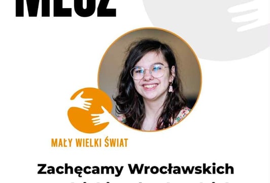 Plakat promujący mecz - zaproszenie