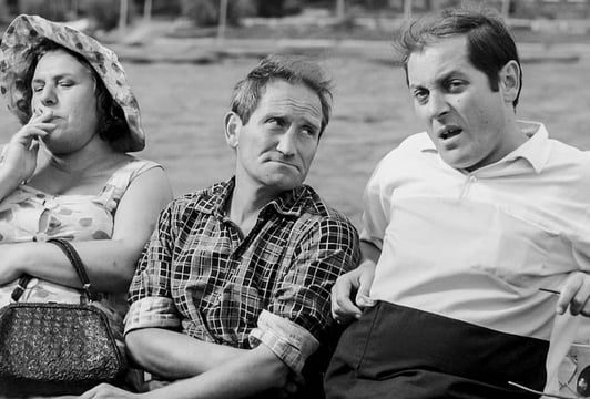 kadr z filmu „Rejs