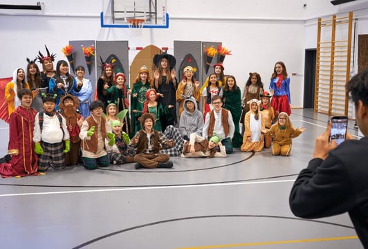 Próba przed musicalem