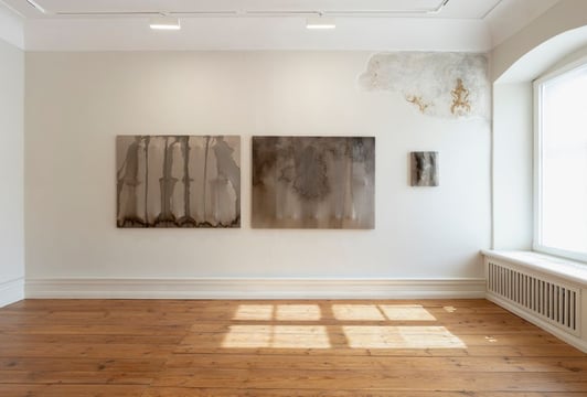 Widok wystawy „Unruhe”, Krzyś Bykowski, Traces of Dissolution, 2026, OP ENHEIM, fot. Alicja Kielan (2).jpg