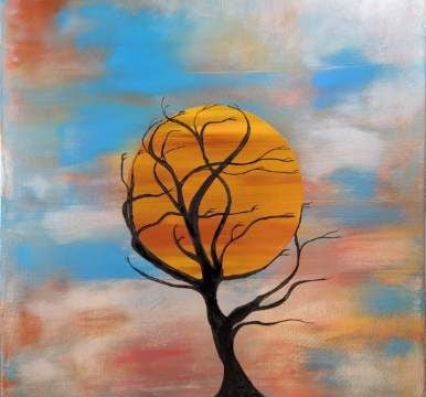 Wystawa malarstwa nowoczesnego Michała Garlińskiego "Drzewa"