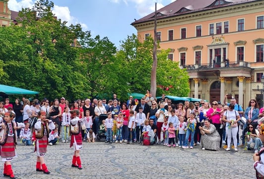 flash mobe Dzień Dziecka