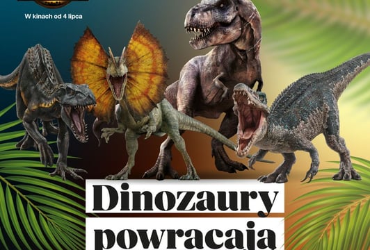 Dinozaury powracają czyli Dzien Dziecka w Pasażu Grunwaldzkim
