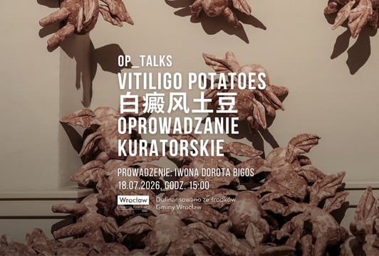 Oprowadzanie kuratorskie po wystawie Yang Yifana i Andrzeja Wasilewskiego pt. „Vitiligo potatoes”