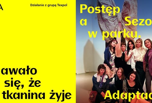 Zdawało mi się, że tkanina żyje – warsztaty z grupą Texpol