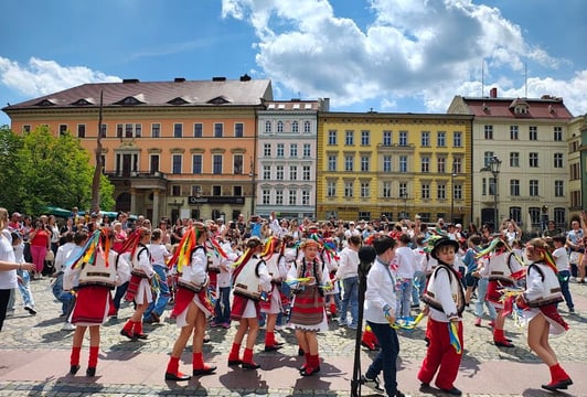 flash mobe Dzień Dziecka