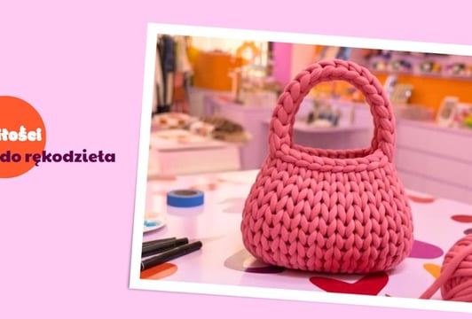Warsztaty finger crochet: torebka