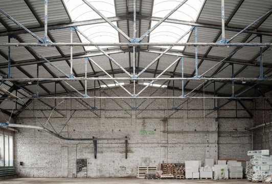 wnętrze hali Kraftpost