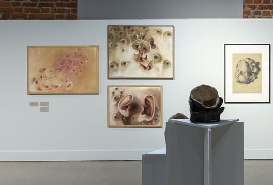 Oprowadzanie po wystawie "Wieloświat. Anna Szpakowska-Kujawska" z Zofią Reznik