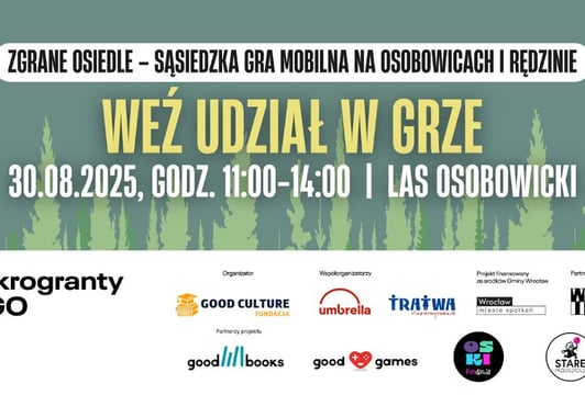 Baner mobilnej gry terenowej