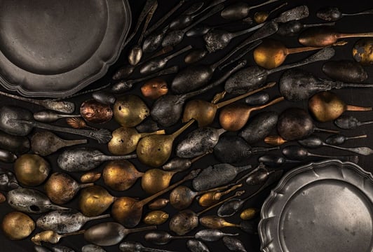 zdjęcie promocyjne, kompozycja z łyżek