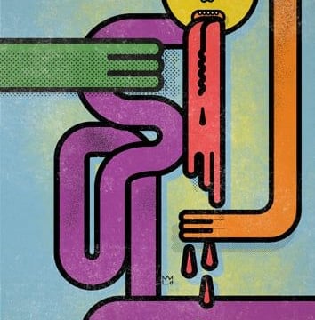 Life in Technicolour / wernisaż wystawy grafik Dominiki Ziober-Król