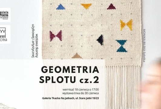 Wystawa tkaniny artystycznej designerskie tkaniny