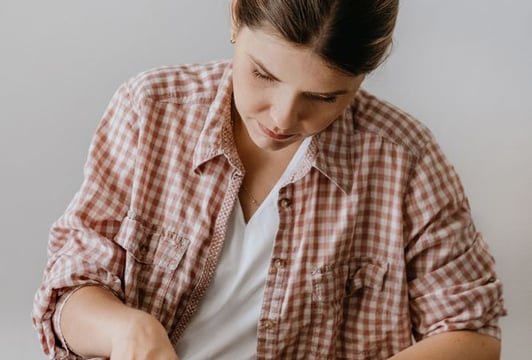 Sesja wizerunkowa - tworzenie linorytu