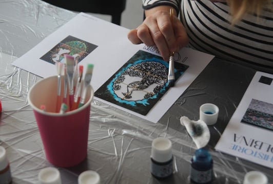 Wernisaż wystawy "Arthistorie Ołbina: spacer, sztuka, sąsiedztwo" - spotkanie i wykład