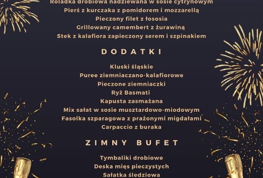 Sylwestrowy Koncert Muzyki Filmowej (opcja z bankietem lub bez)