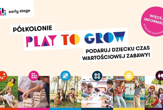 Półkolonie Play to Grow - z językiem angielskim