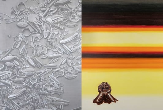 Rita Süveges, ,,Petrocene'', wystawa ,,Out of Control'', Galeria 1111, Budapeszt, 2020 r.
