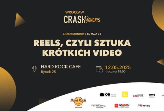 CRASH Mondays: reels, czyli sztuka krótkich video