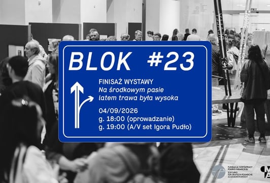 Audio-wizualny set Igora Pudło (Skalpel) i oprowadzanie kuratorskie Agaty Ciastoń – finisaż wystawy