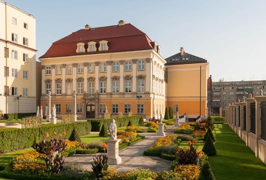 Pałac Królewski, widok z ogrodu