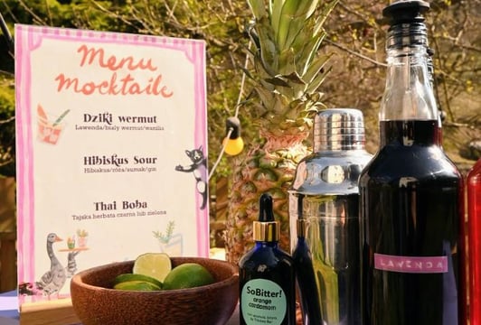 Trzeźwy Bar na EkoBazarze vol. 2 - Warsztaty z Komponowania Drinków 0%
