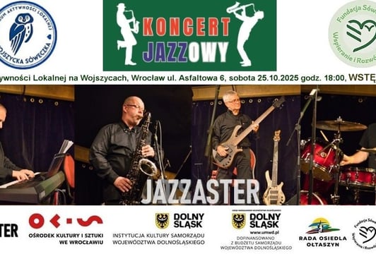 Wydarzenie koncert Jazzaster w CAL Wojszyce na FB
