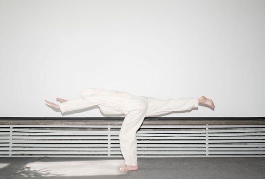 Żyjnia. Sezon wiosenny. Na zdjęciu Karol Pałka, skafander autorstwa Stefana Parucha