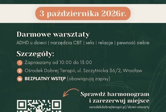Dzień otwarty w Ośrodku Dobrej Terapii