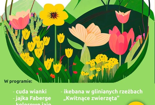 Wiosenne Dekoracje plakacik
