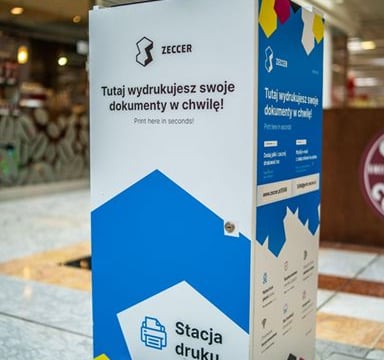 ZECCER- drukarki samoobsługowe w CAŁEJ POLSCE