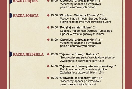 „Podążaj za latarnikiem” – spacer po Wrocławiu