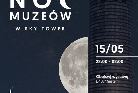 Wystawa DNA Miasta w Sky Tower na Noc Muzeów